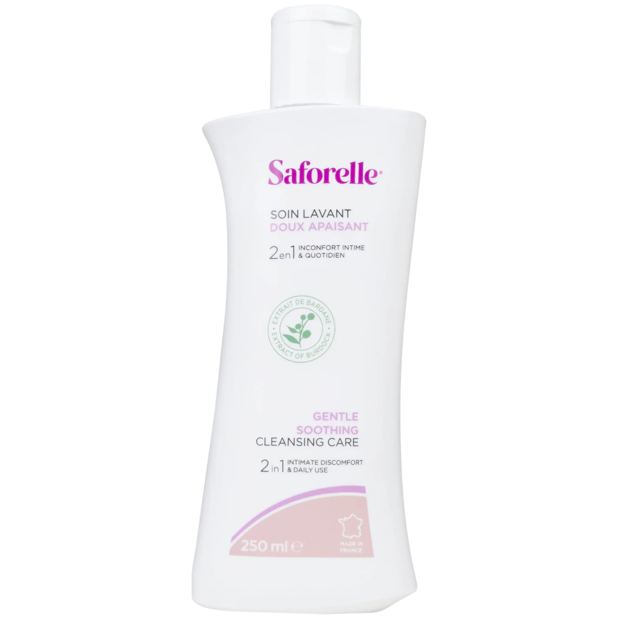 Hình ảnh Dung dịch vệ sinh phụ nữ Saforelle Gentle Soothing Cleansing Care làm sạch dịu nhẹ, bảo vệ vùng kín (250ml)