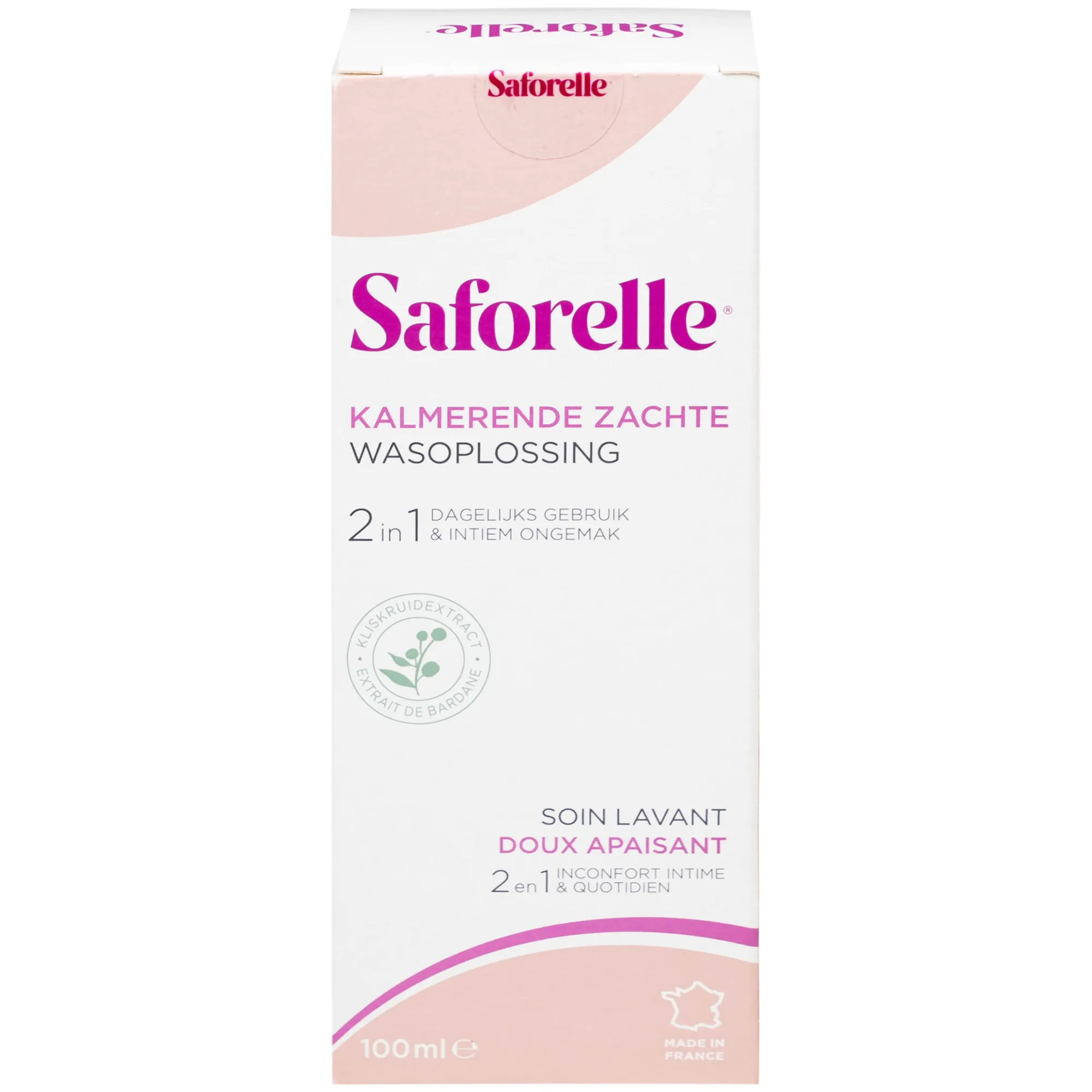 Hình ảnh Dung dịch vệ sinh phụ nữ Saforelle Soin Lavant Doux Apaisant 100ml