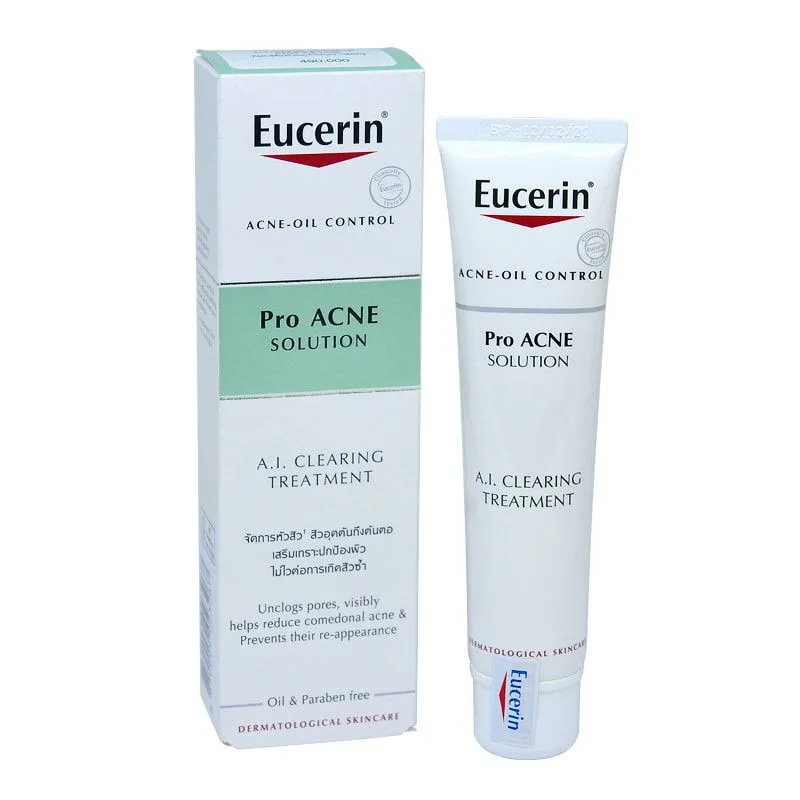 Hình ảnh Gel Eucerin Pro Acne A.I Clearing Treatment giảm mụn và nhờn (40ml)