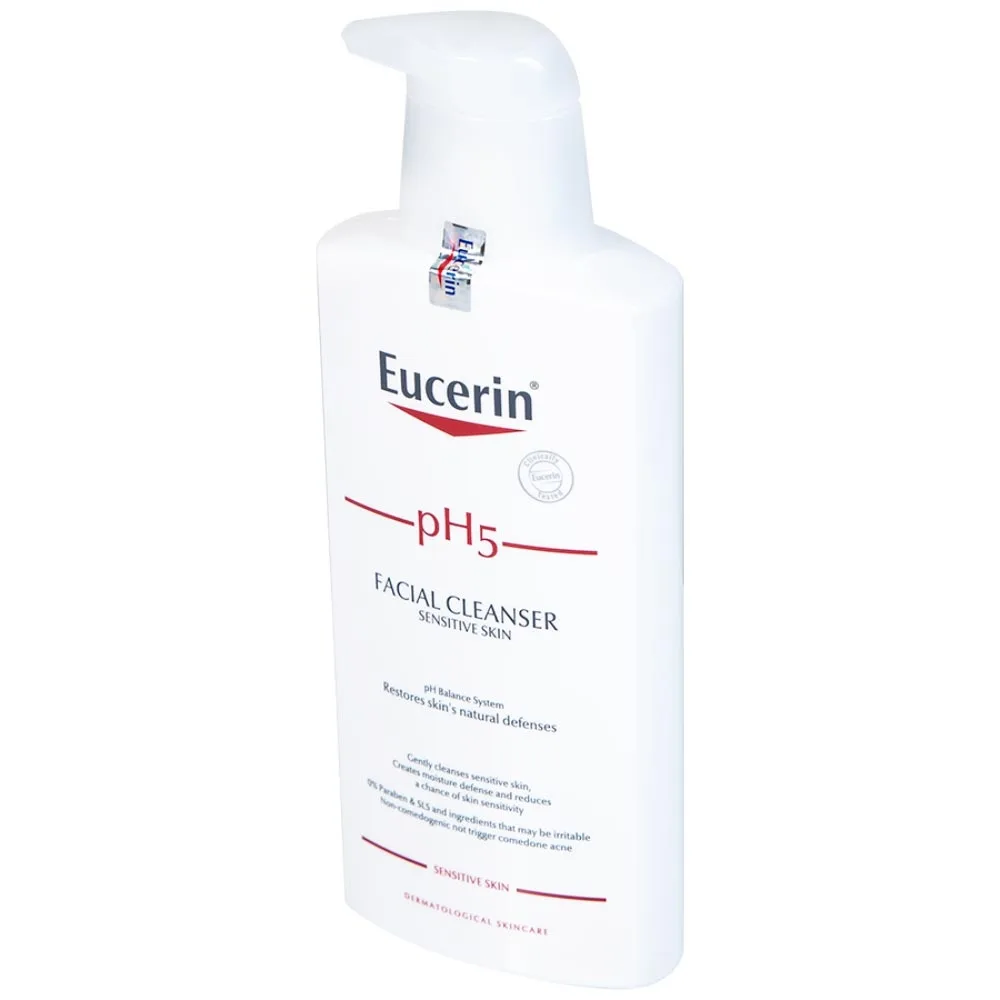 Hình ảnh Sữa rửa mặt cho da nhạy cảm Eucerin PH5 Facial Cleanser Sensitive Skin (400ml)