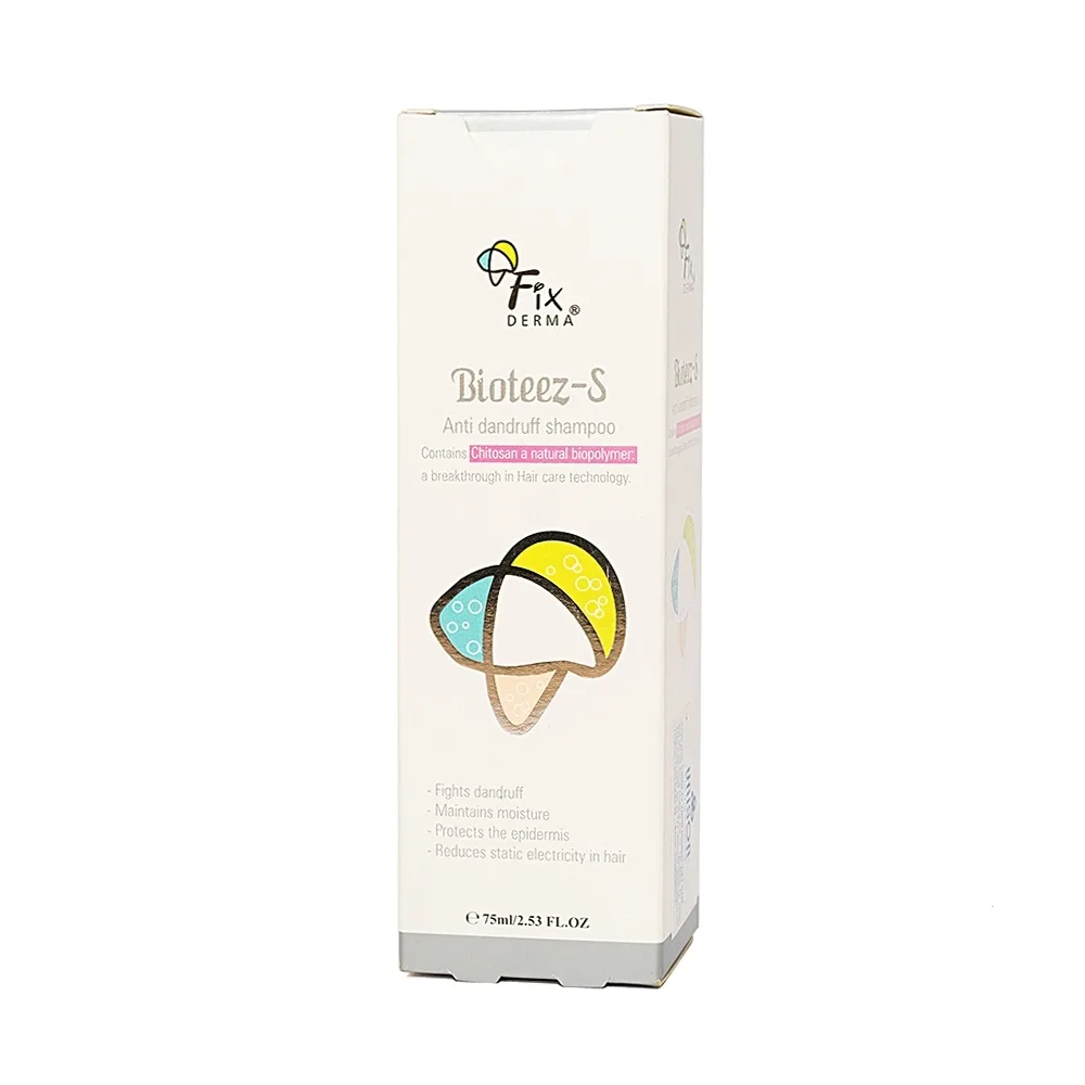 Hình ảnh Dầu gội Fixderma Bioteez-S làm sạch gàu, giảm nhờn da đầu, duy trì độ ẩm cho tóc (75ml)