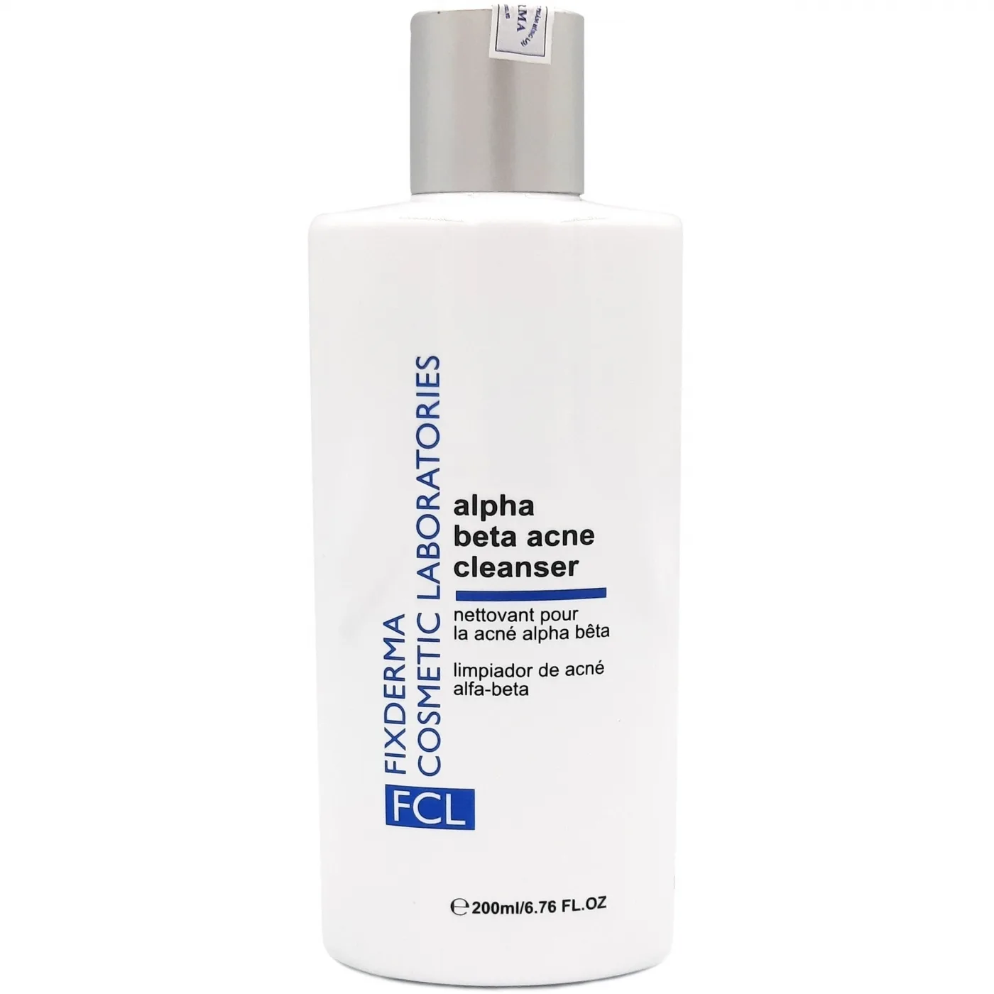Hình ảnh Sữa rửa mặt làm giảm mụn Fixderma FCL Alpha-Beta Acne Cleanser (200ml)