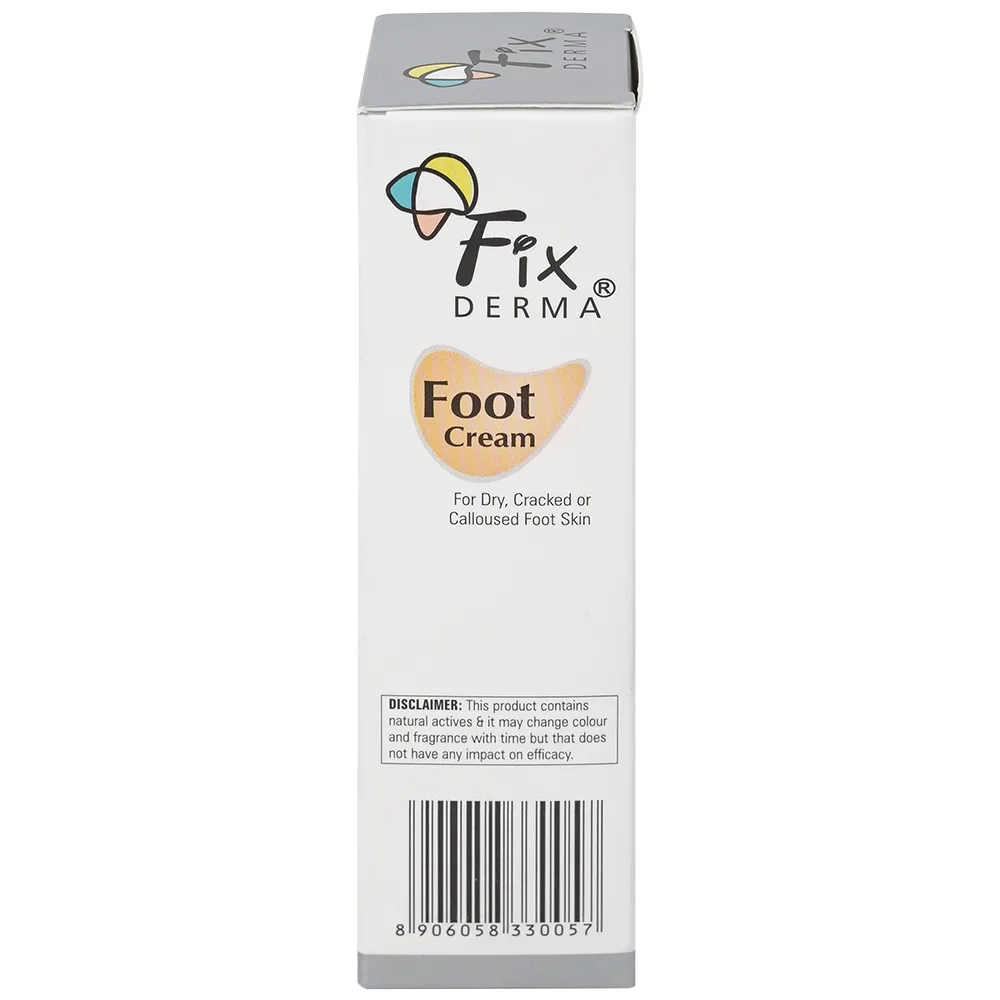 Hình ảnh Kem dưỡng chống nứt gót chân Fixderma Foot Cream cung cấp độ ẩm, làm mềm da gót chân (60g)