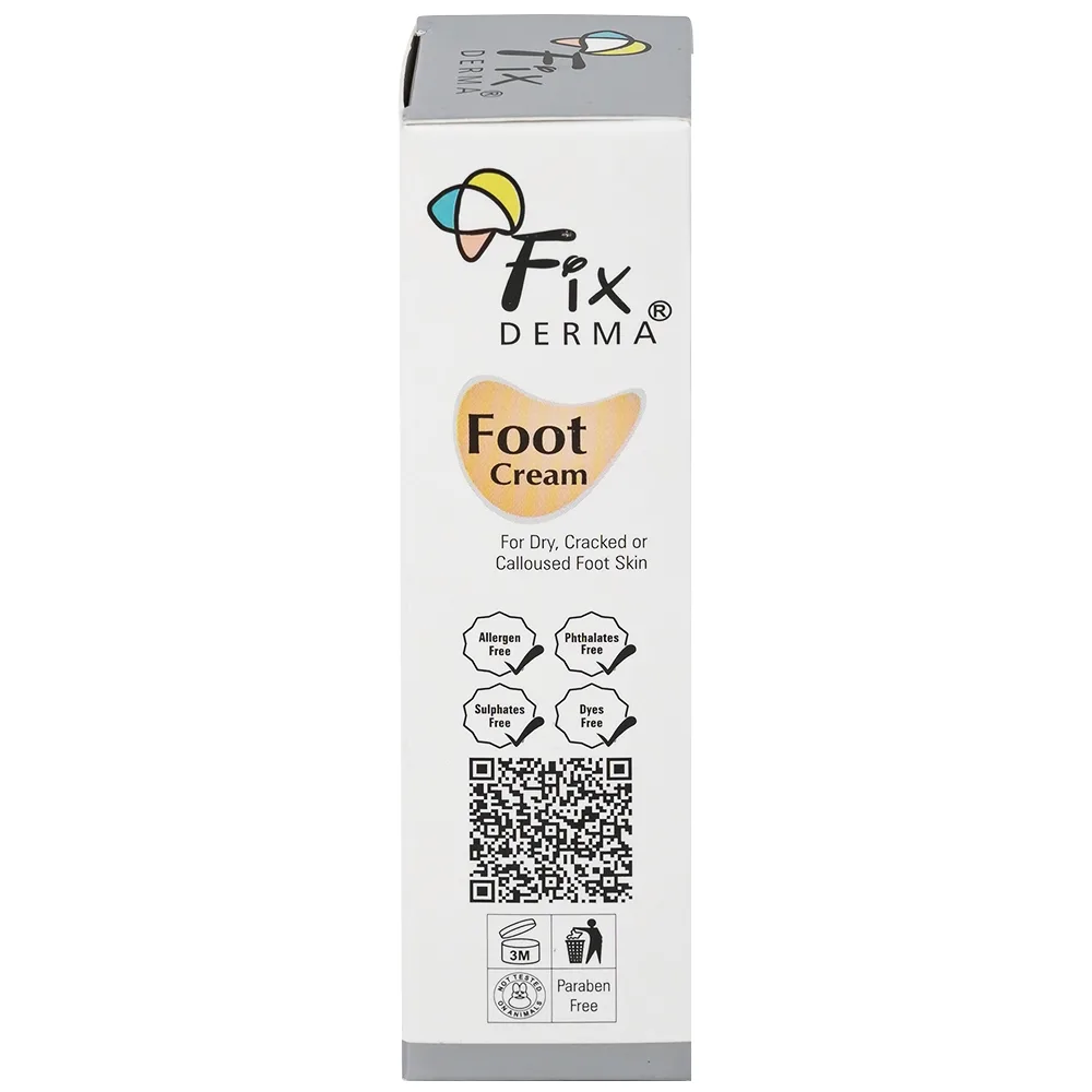 Hình ảnh Kem dưỡng chống nứt gót chân Fixderma Foot Cream cung cấp độ ẩm, làm mềm da gót chân (60g)