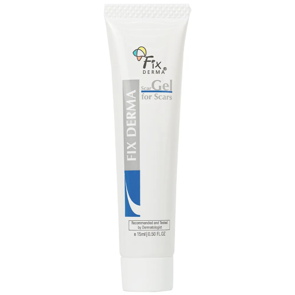 Hình ảnh Gel làm mờ sẹo Fixderma Scars gel do mụn, bỏng, rạn da, vết thương (15ml)