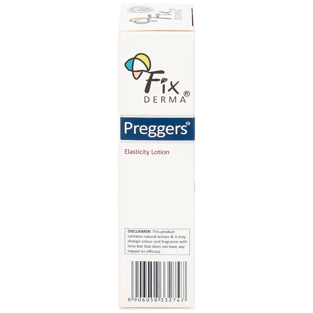 Hình ảnh Lotion Fixderma Preggers Elasticity dưỡng ẩm, giảm vết rạn cho phụ nữ mang thai và sau khi sinh (100ml)