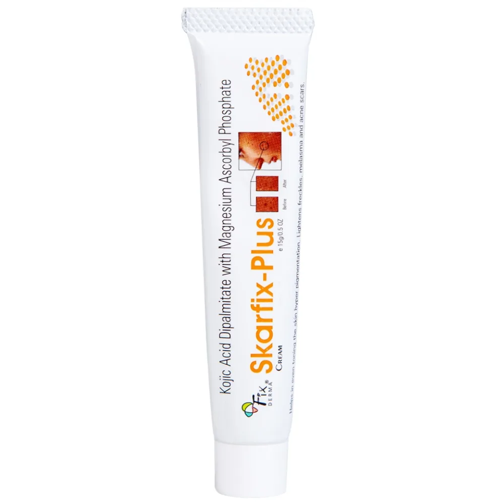 Hình ảnh Kem làm sáng da Skarfix-Plus Cream Fixderma mờ vết thâm, đốm đen (15g)
