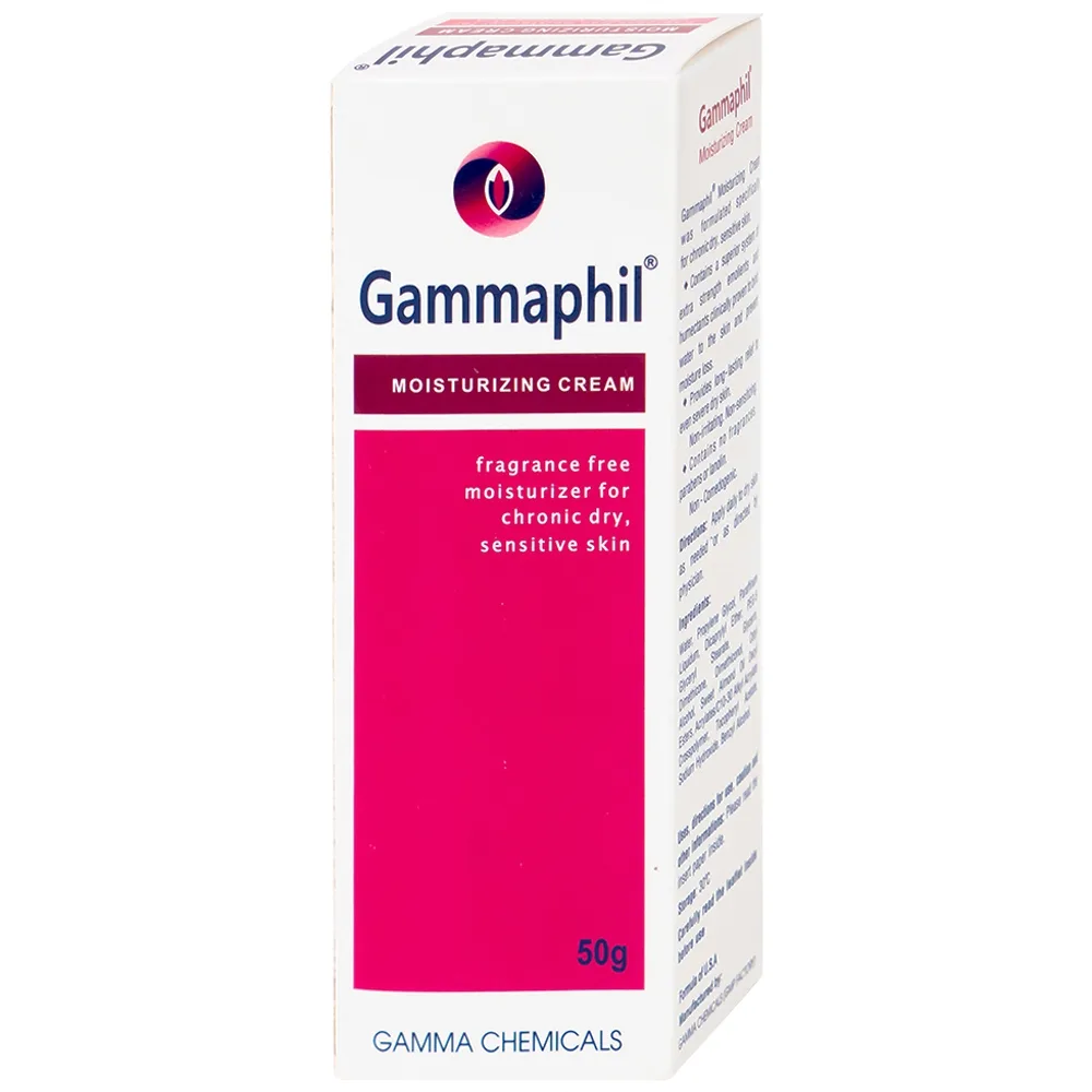 Hình ảnh Kem dưỡng ẩm Gammaphil Moisturizing Cream dành cho mọi loại da (50g)