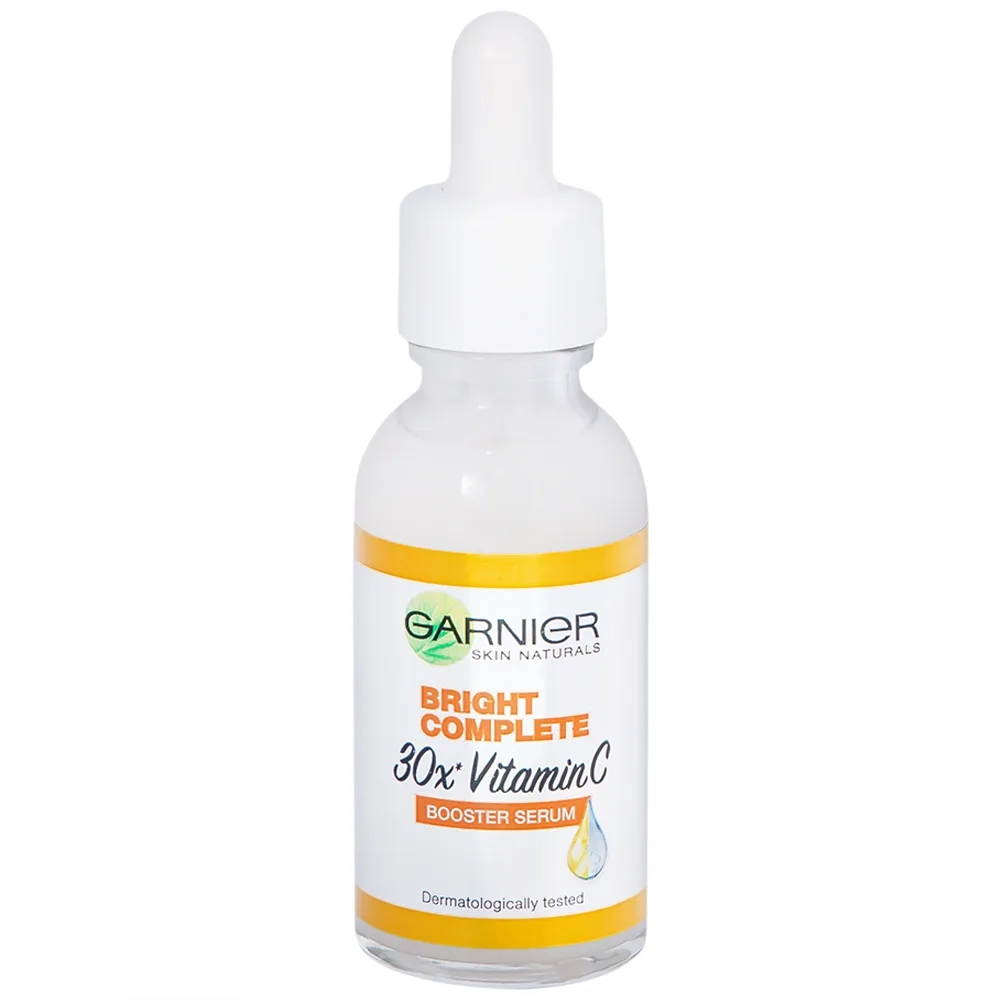 Hình ảnh Tinh chất dưỡng sáng da Garnier Skin Naturals Bright Complete 30x Vitamin C Booster Serum (30ml)