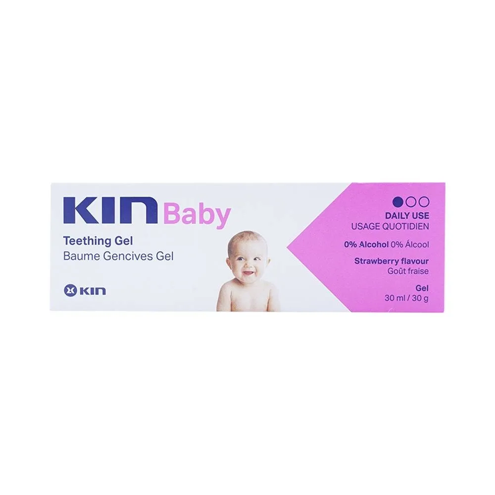 Hình ảnh Gel bôi giảm đau mọc răng cho trẻ em Kin Baby Teething 30ml