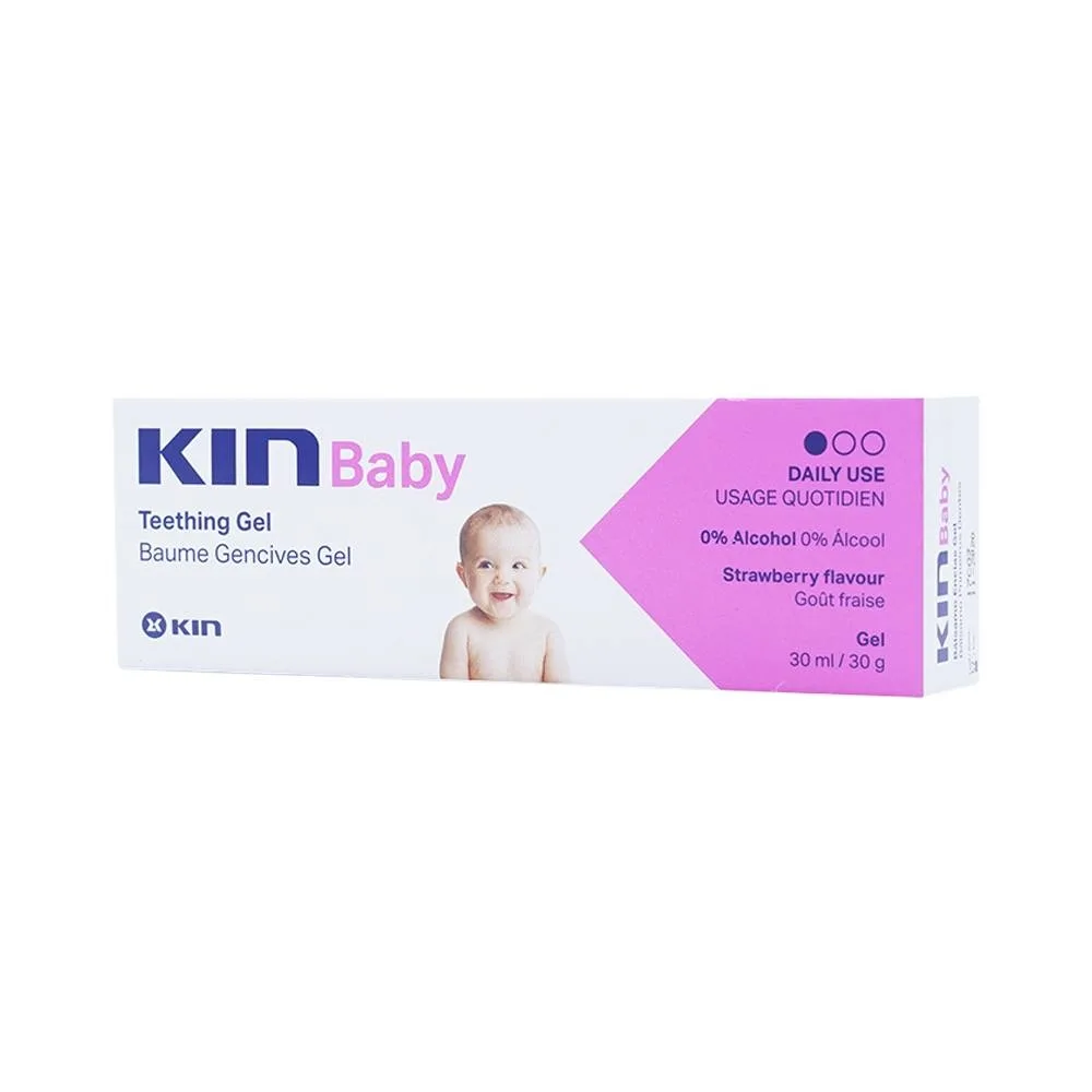 Hình ảnh Gel bôi giảm đau mọc răng cho trẻ em Kin Baby Teething 30ml