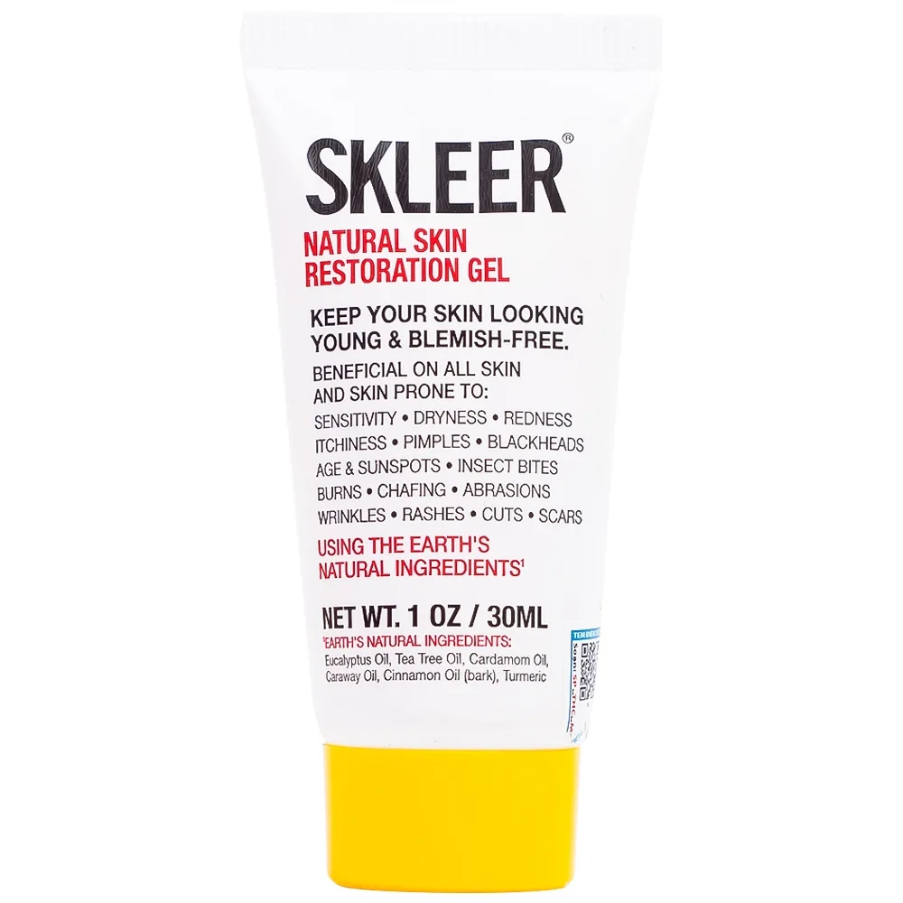 Hình ảnh Gel Skleer Natural Skin Restoration giảm viêm, dưỡng ẩm và phục hồi da (30ml)