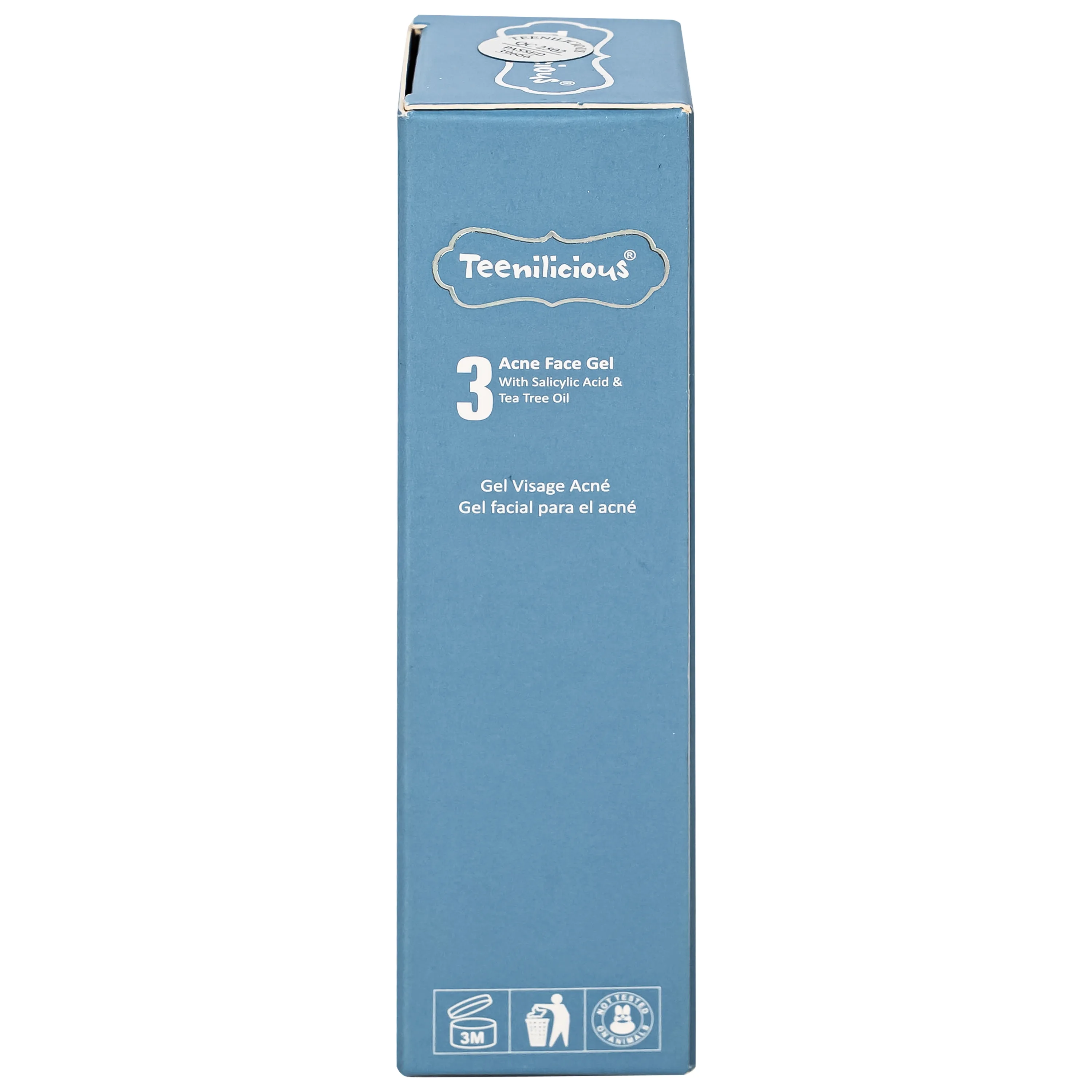 Hình ảnh Gel bôi ngừa mụn đầu đen, đầu trắng Teenilicious Hộp 30g