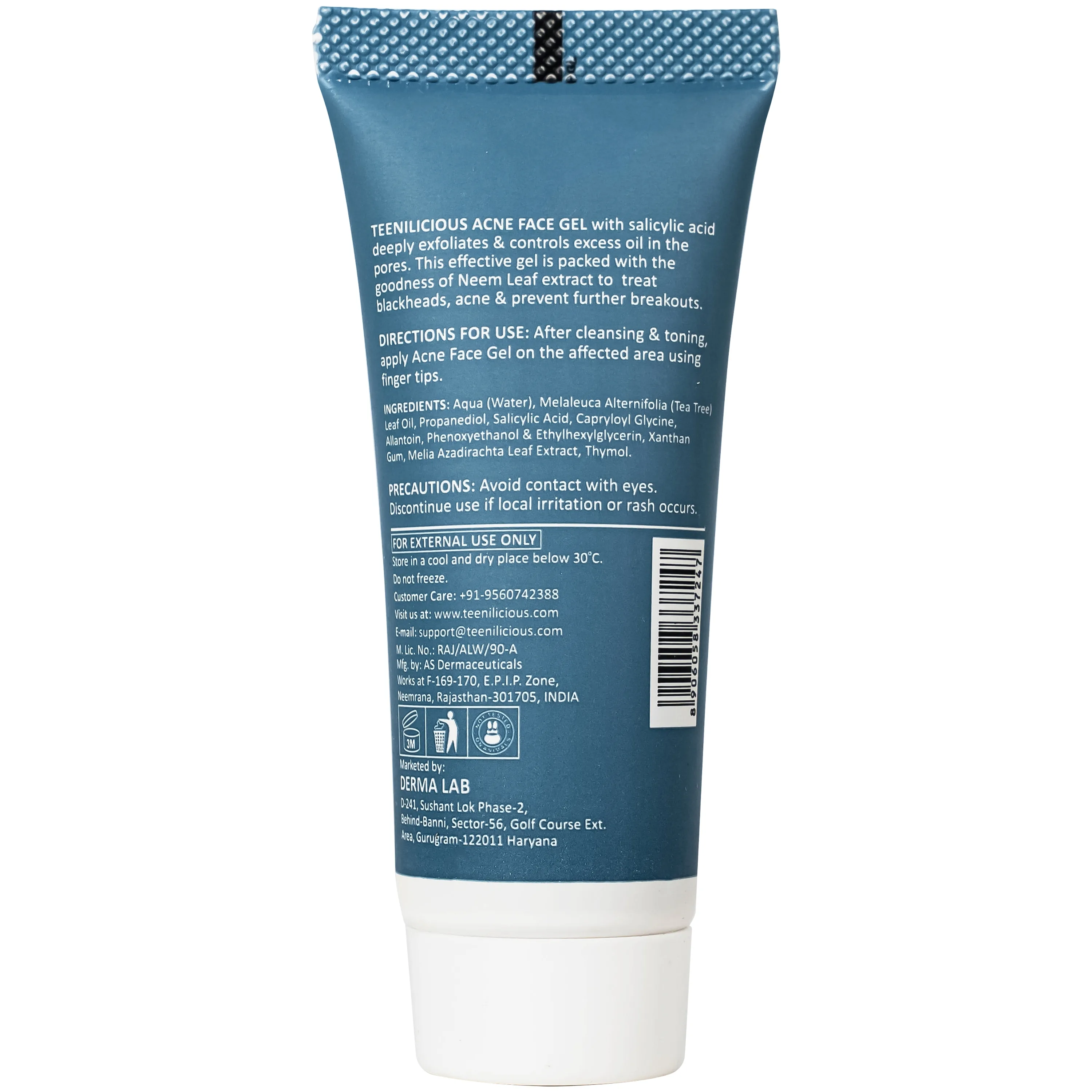 Hình ảnh Gel bôi ngừa mụn đầu đen, đầu trắng Teenilicious Hộp 30g