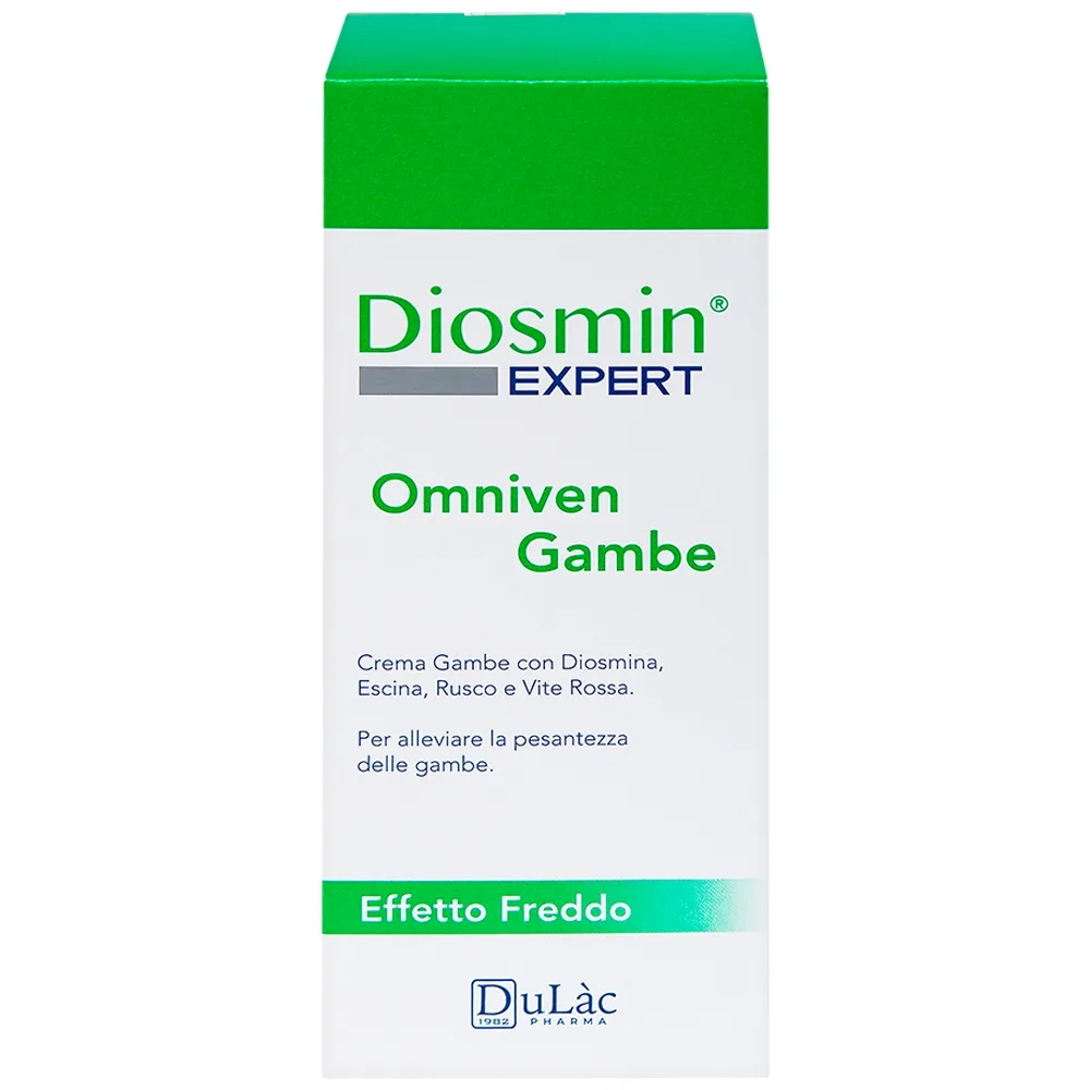Hình ảnh Gel Diosmin Expert Omniven Gambe hỗ trợ phục hồi tình trạng suy giãn tĩnh mạch chân (150ml)