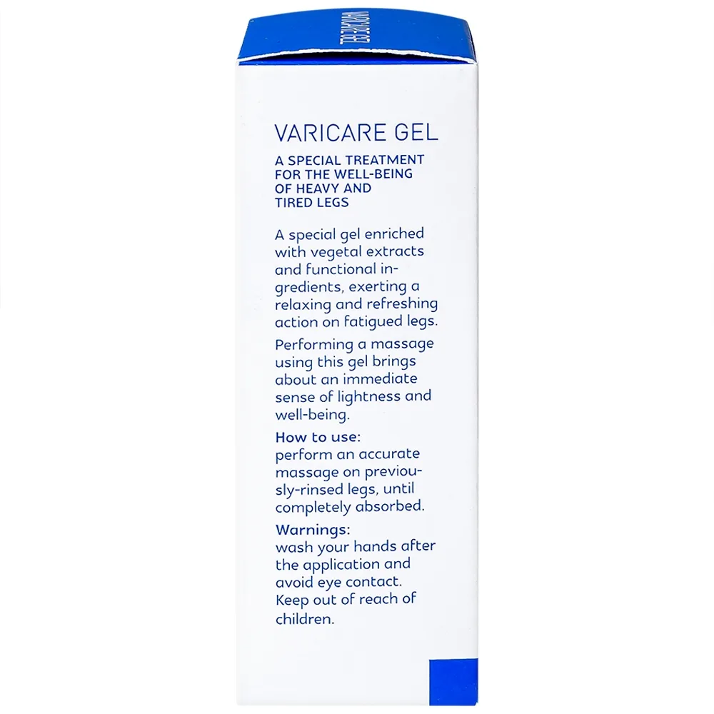 Hình ảnh Gel Varicare Medicosh hỗ trợ làm giảm các triệu chứng suy giãn tĩnh mạch chân (50ml)