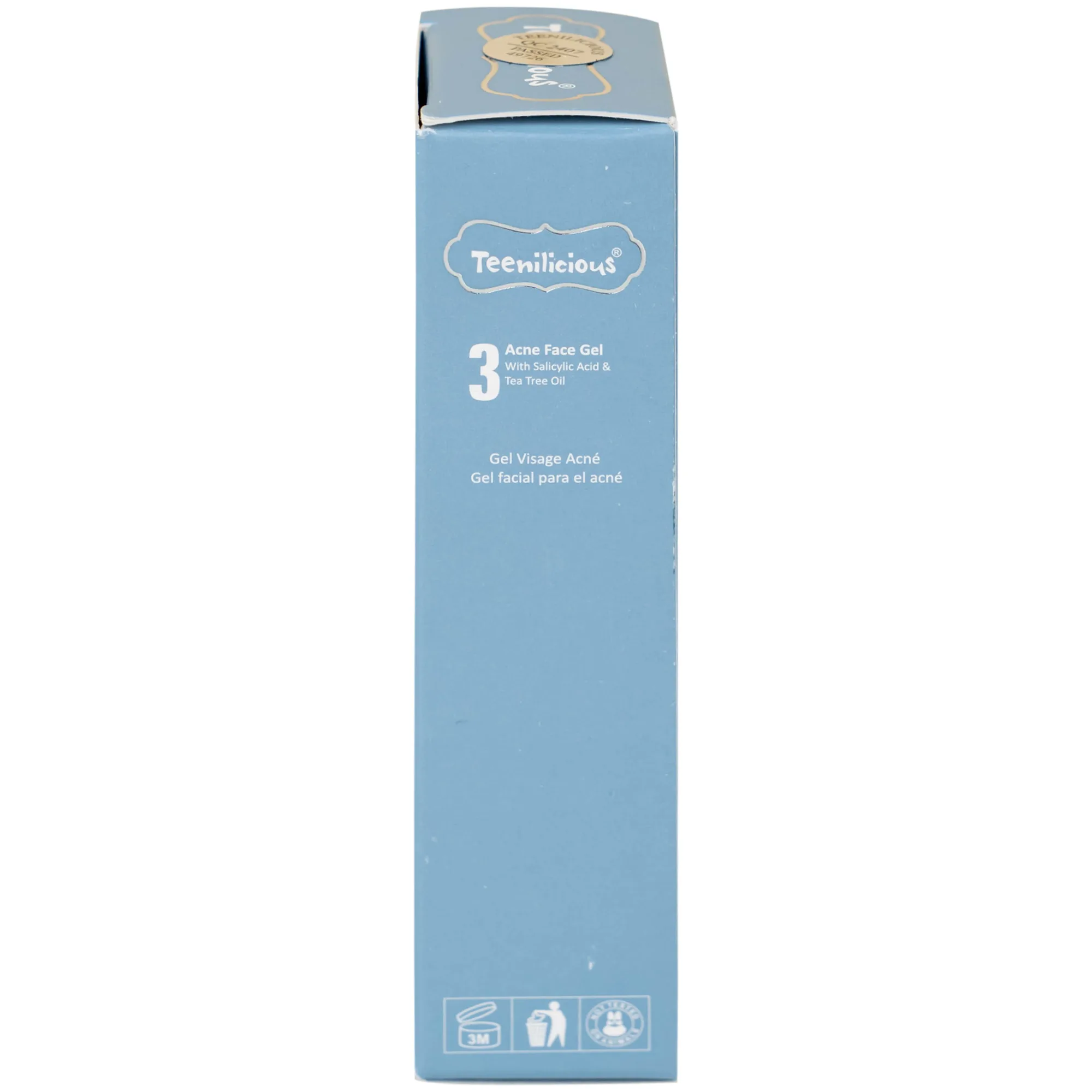 Hình ảnh Gel bôi ngừa mụn đầu đen, đầu trắng Teenilicious hộp 15g
