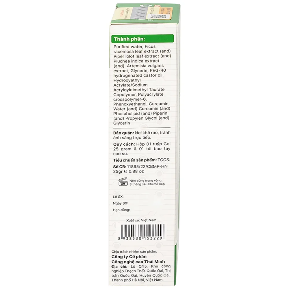 Hình ảnh Gel bôi trĩ Cotripro giảm đau và làm dịu mát (25g)