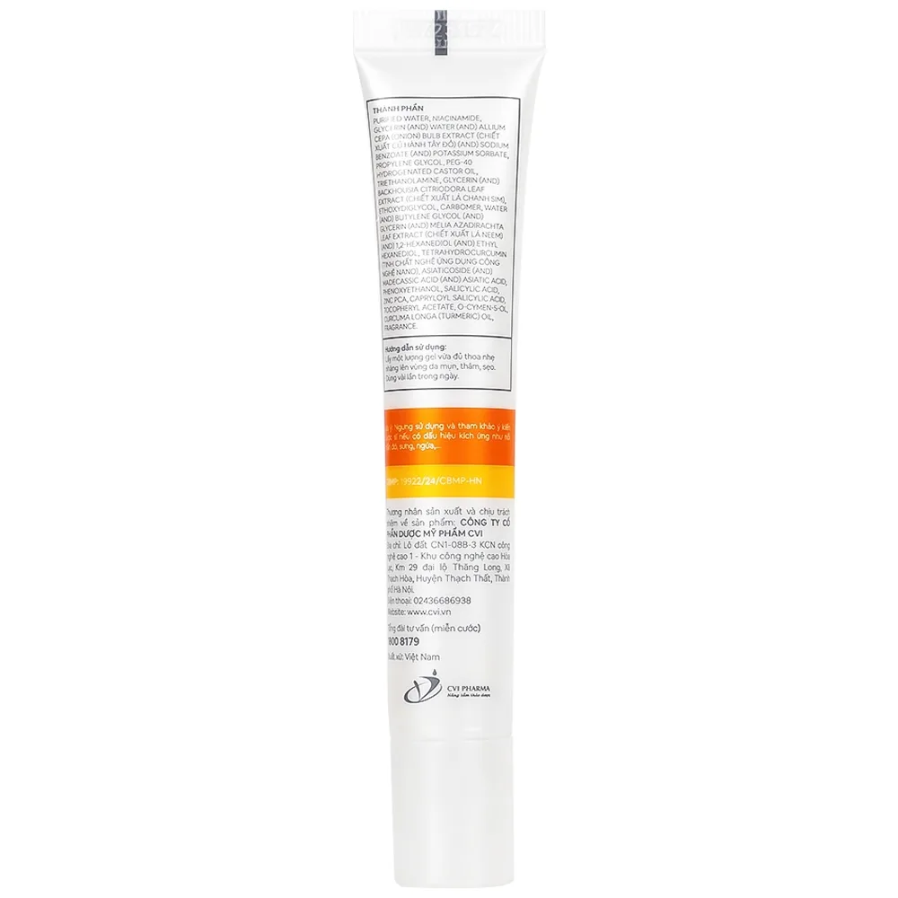 Hình ảnh Gel chấm mụn, mờ thâm Decumar Advance THC 20g dưỡng ẩm da, da mềm, mịn