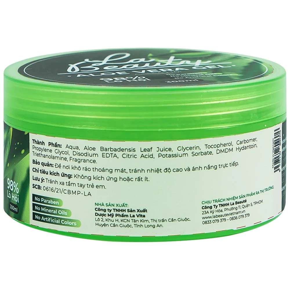 Hình ảnh Gel Lô hội La Beauty dưỡng da, dưỡng tóc, dưỡng móng (300ml)