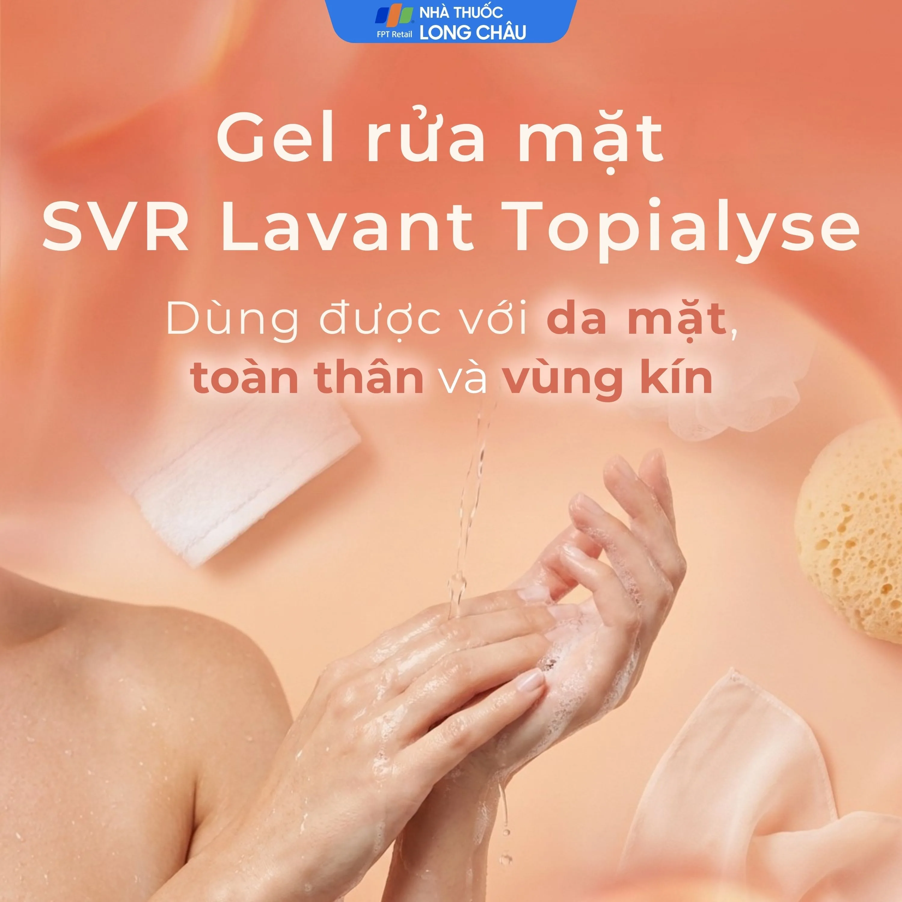 Hình ảnh Gel rửa mặt dưỡng ẩm dành cho da khô và da nhạy cảm SVR Topialyse Gel Lavant 200ml