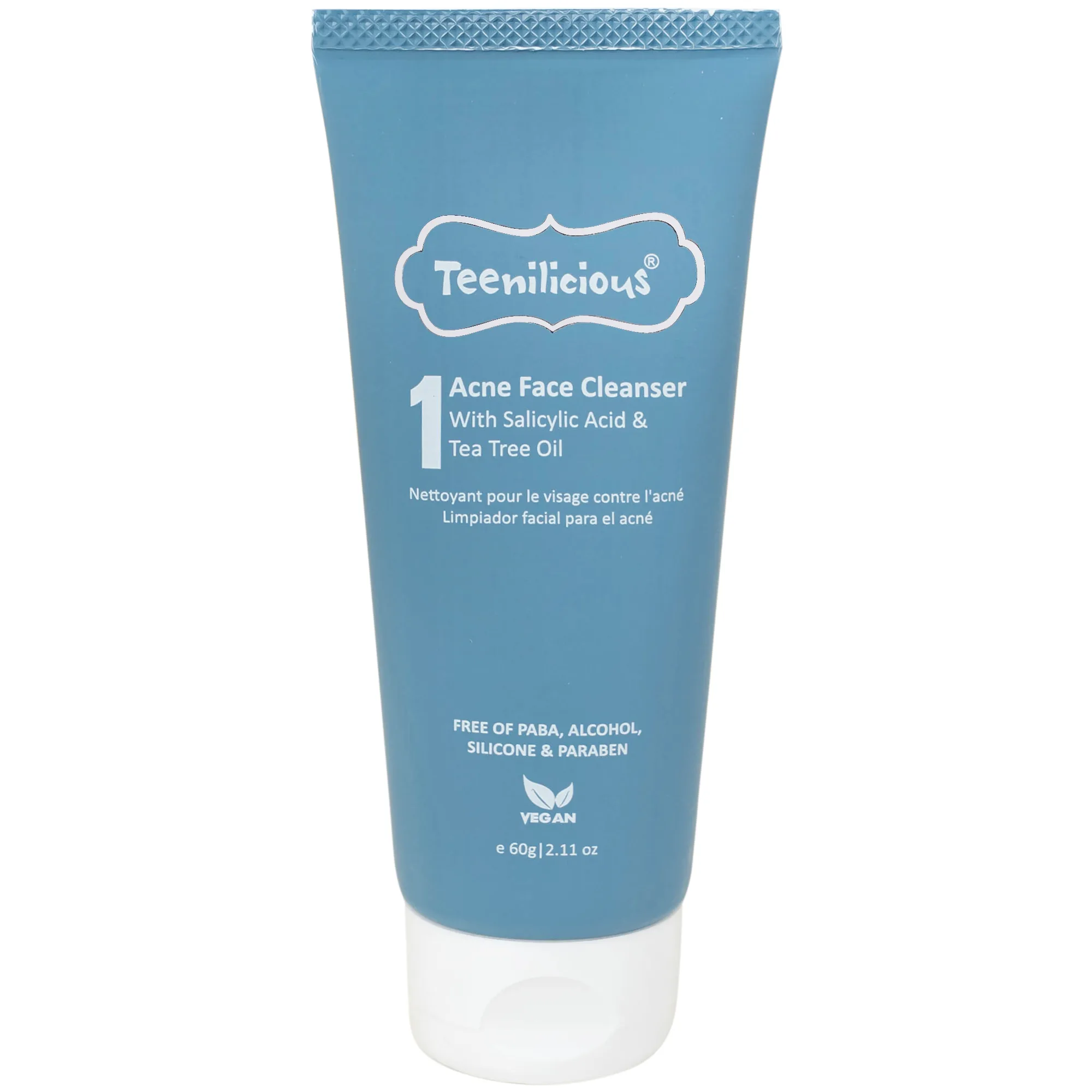 Hình ảnh Gel rửa mặt ngừa mụn, sạch bã nhờn Teenilicious 60g