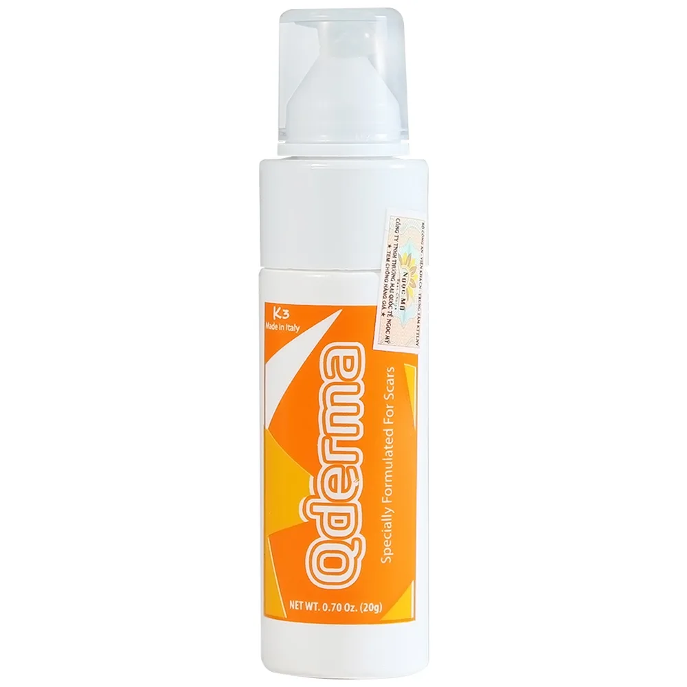 Hình ảnh Gel Qderma giúp làm phẳng, mềm và mờ các loại sẹo (20g)