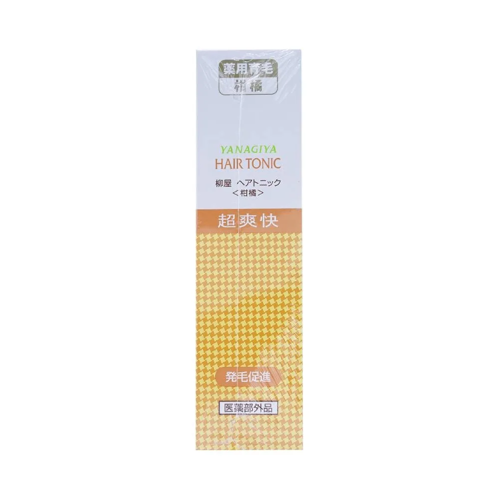 Hình ảnh Dưỡng tóc Yanagiya Hair Tonic hương bưởi ngăn ngừa tóc gãy rụng, thưa mỏng và gàu (240ml)