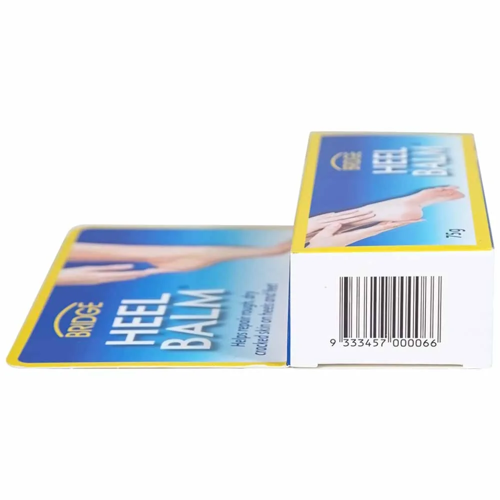 Hình ảnh Kem Heel Balm Bridge Healthcare làm mềm, phục hồi da thô ráp, khô, nứt nẻ ở gót chân và bàn chân (75g)