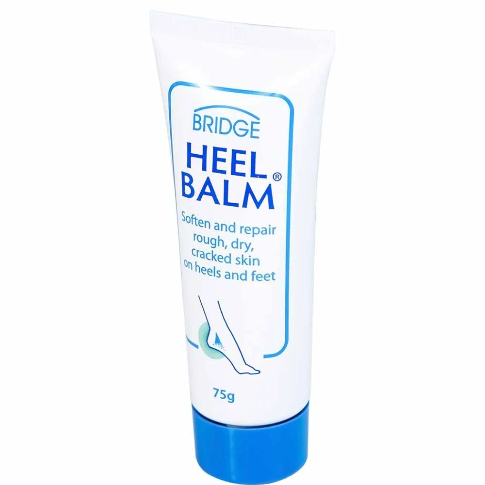 Hình ảnh Kem Heel Balm Bridge Healthcare làm mềm, phục hồi da thô ráp, khô, nứt nẻ ở gót chân và bàn chân (75g)