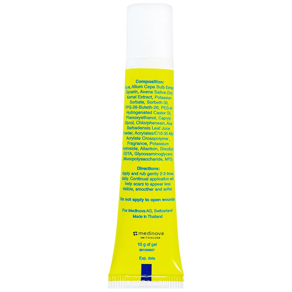 Hình ảnh Gel Hiruscar Kids Medinova giúp sẹo mờ dần, phẳng và mềm hơn (10g)