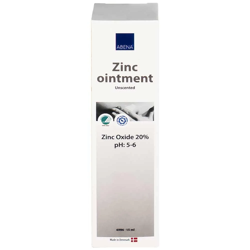 Hình ảnh Kem bôi Abena Zinc Ointment giảm viêm da, xoa dịu vết cắn nhanh chóng (15ml)