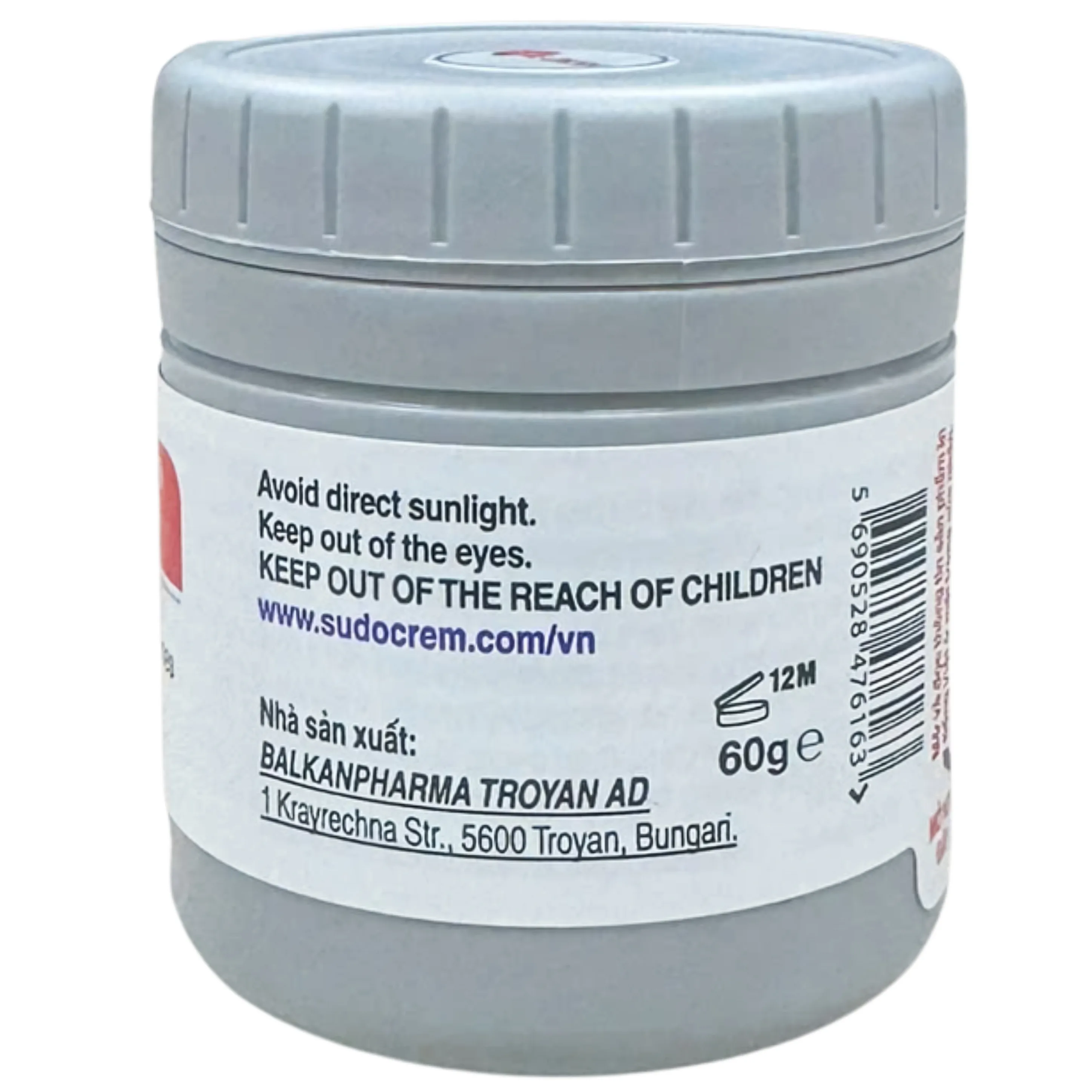 Hình ảnh Kem bôi cho bé Sudocrem bảo vệ da, ngăn ngừa hăm tã (60g)