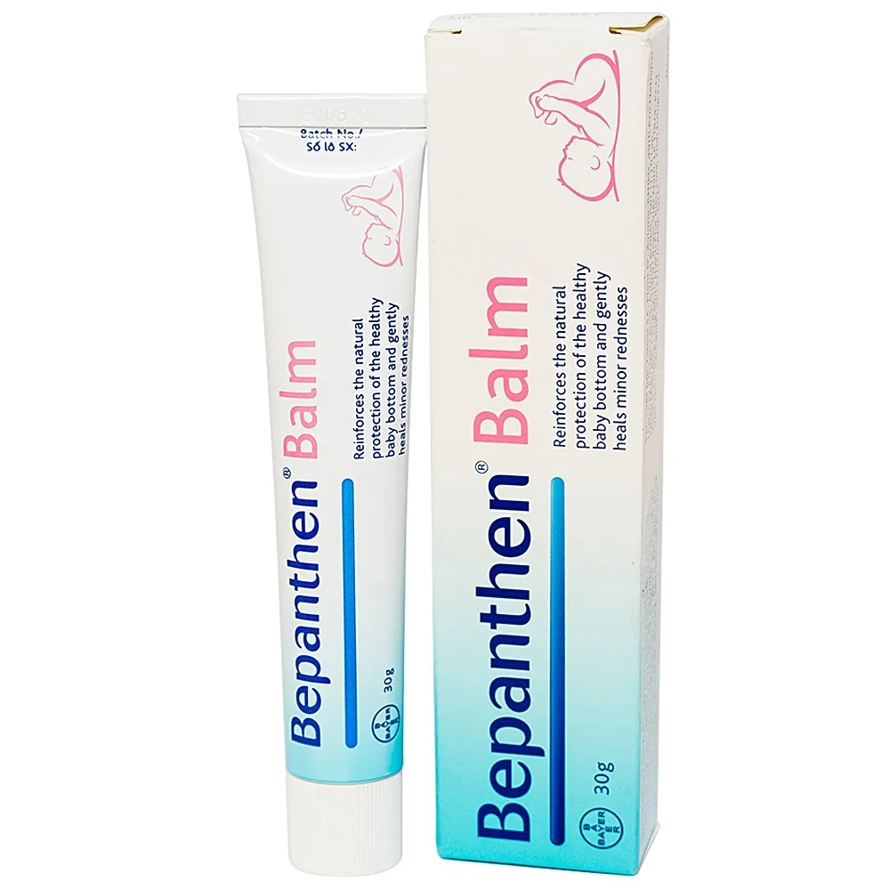 Hình ảnh Kem bôi chống hăm tã Bepanthen Balm Bayer dưỡng ẩm, giảm kích ứng (30g)
