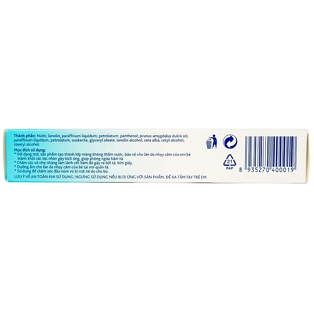 Hình ảnh Kem bôi chống hăm tã Bepanthen Balm Bayer dưỡng ẩm, giảm kích ứng (30g)