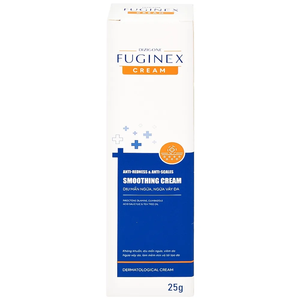 Hình ảnh Kem bôi Fuginex Cream Dizigone 25g Terrapharm giúp làm sạch, kháng khuẩn, làm dịu da