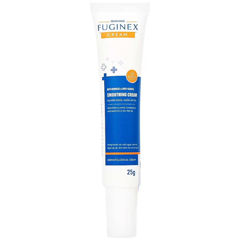 Hình ảnh Kem bôi Fuginex Cream Dizigone 25g Terrapharm giúp làm sạch, kháng khuẩn, làm dịu da