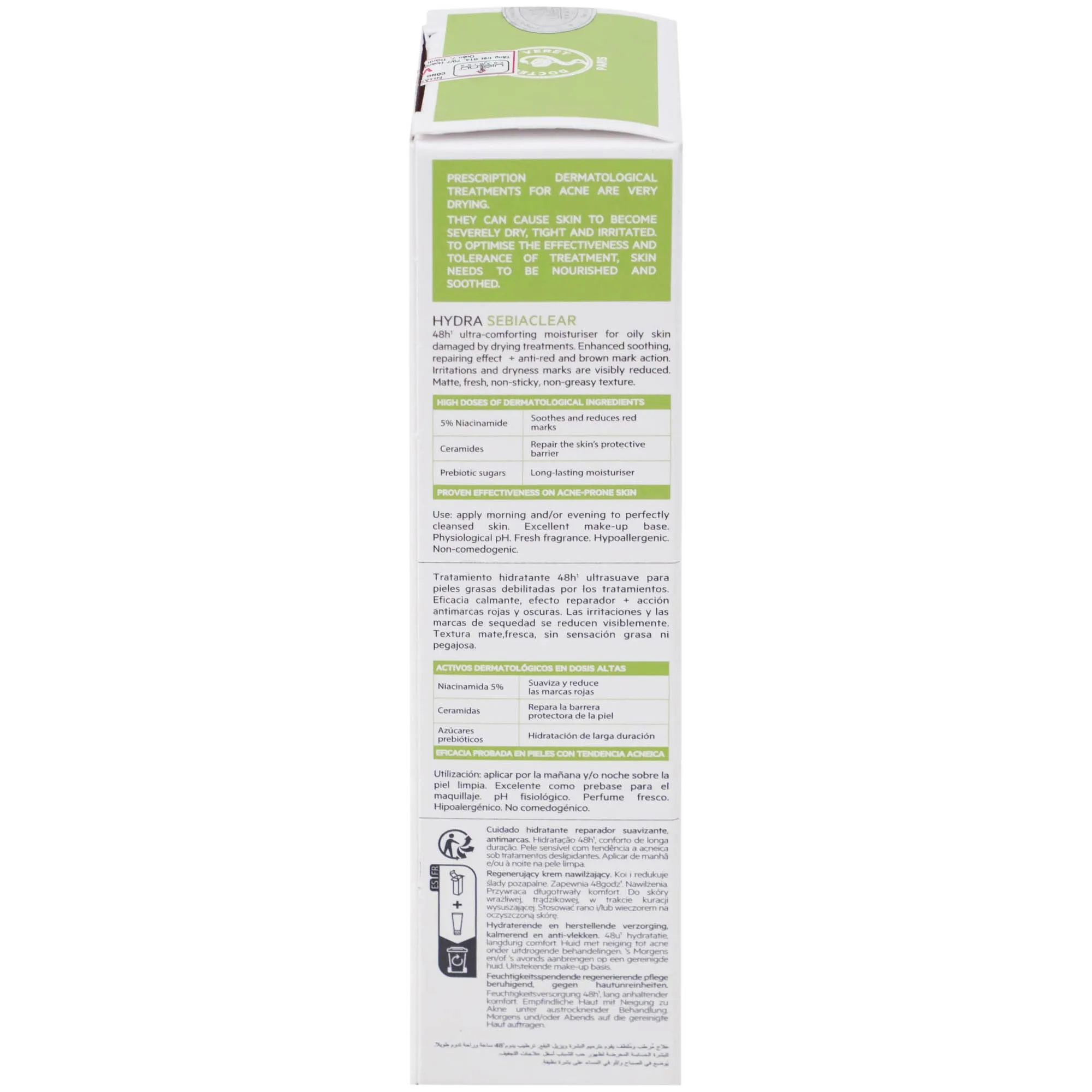 Hình ảnh Kem bôi SVR Sebiaclear Hydra dưỡng ẩm cho da dầu mụn (40ml)