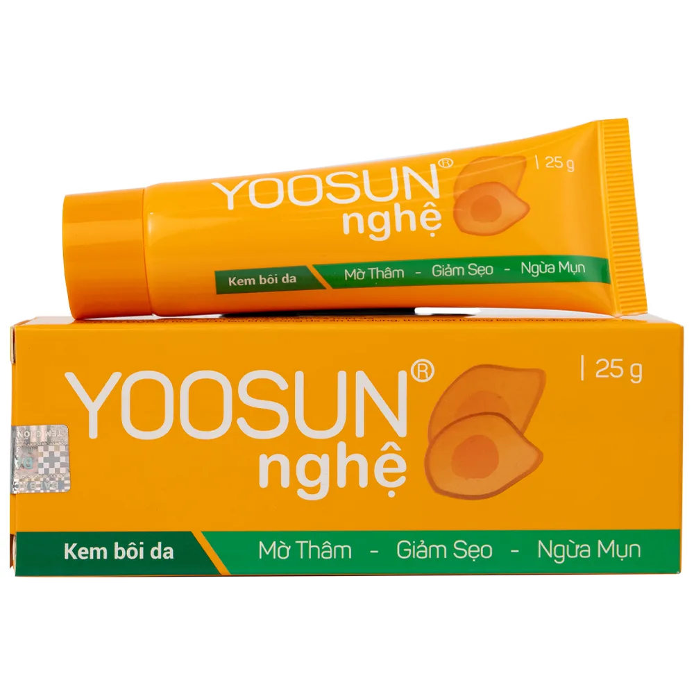 Hình ảnh Kem bôi Yoosun Nghệ Đại Bắc mờ thâm, giảm sẹo, ngừa mụn (25g)