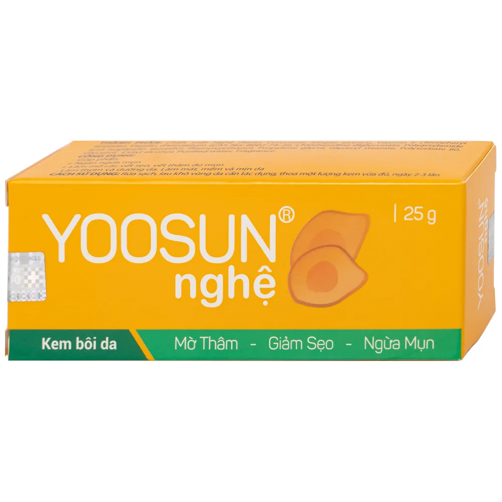 Hình ảnh Kem bôi Yoosun Nghệ Đại Bắc mờ thâm, giảm sẹo, ngừa mụn (25g)