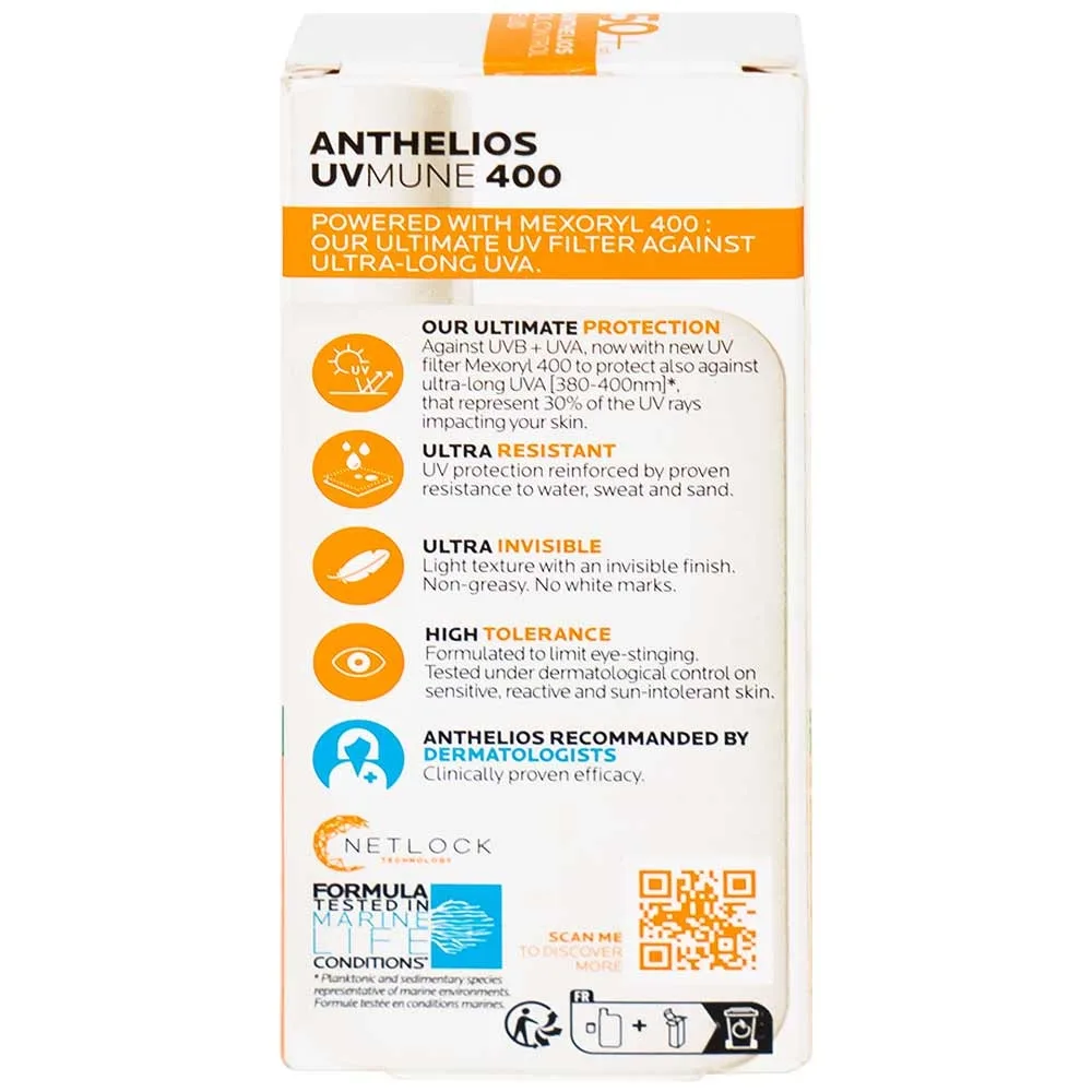 Hình ảnh Sữa chống nắng La Roche-Posay Anthelios Uvmune 400 dành cho da dầu mụn (50ml)