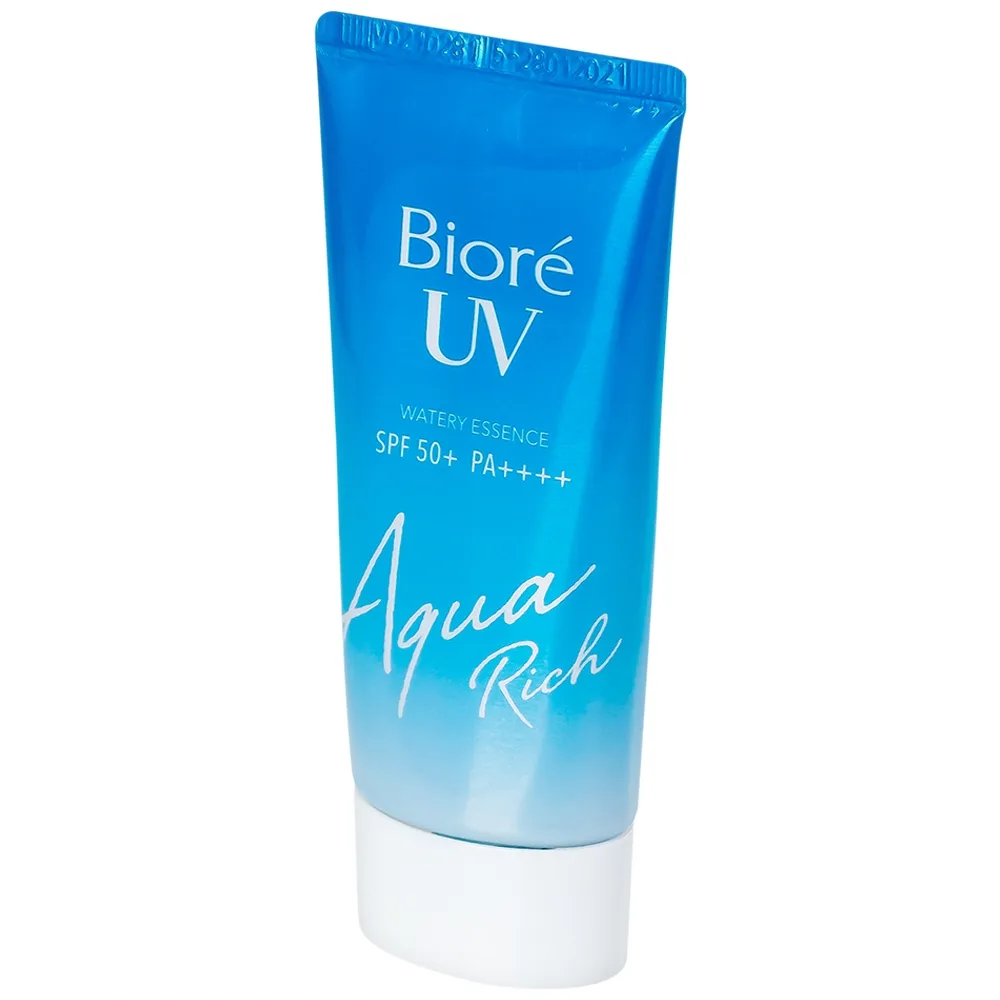 Hình ảnh Tinh chất chống nắng vi điểm màng nước Bioré UV Aqua Rich SPF50+ PA++++ dưỡng ẩm cho mặt, cổ, vai (50g)