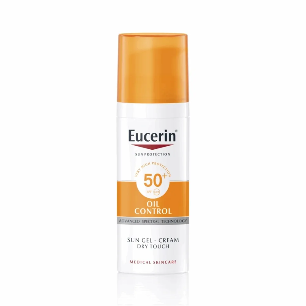 Hình ảnh Kem chống nắng giảm nhờn Eucerin Sun Dry Touch Oil Control Face SPF50+ PA+++ (50ml)
