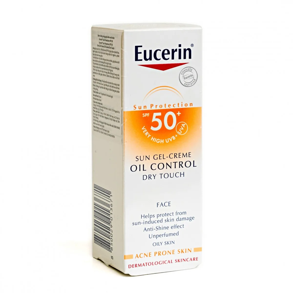 Hình ảnh Kem chống nắng giảm nhờn Eucerin Sun Dry Touch Oil Control Face SPF50+ PA+++ (50ml)