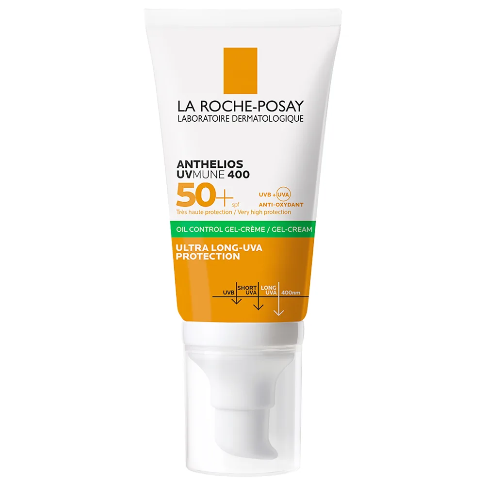 Hình ảnh Kem chống nắng giảm bóng nhờn La Roche-Posay Anthelios 50+ bảo vệ da trước tác hại của tia UVA/UVB (50ml)