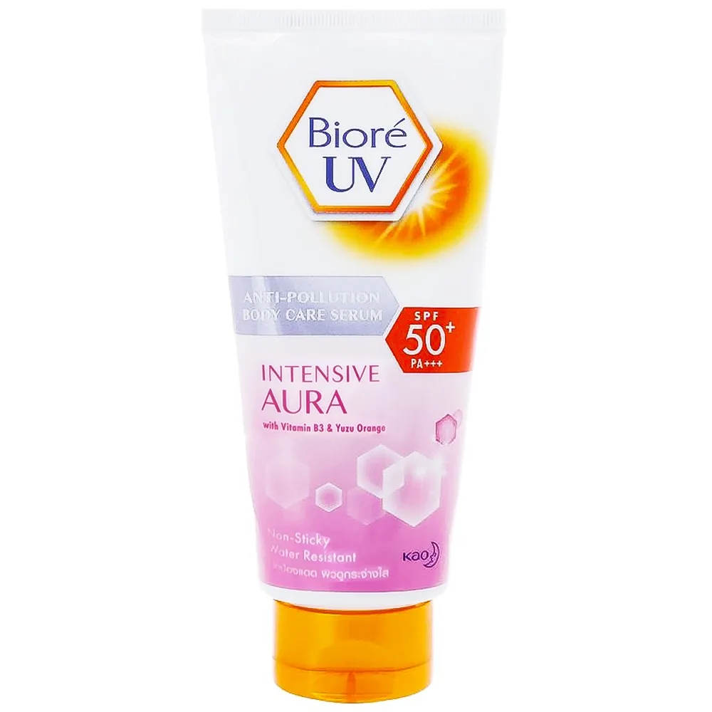 Hình ảnh Serum chống nắng dưỡng thể kháng bụi Bioré UV SPF50+ PA+++ Kao (150ml) 