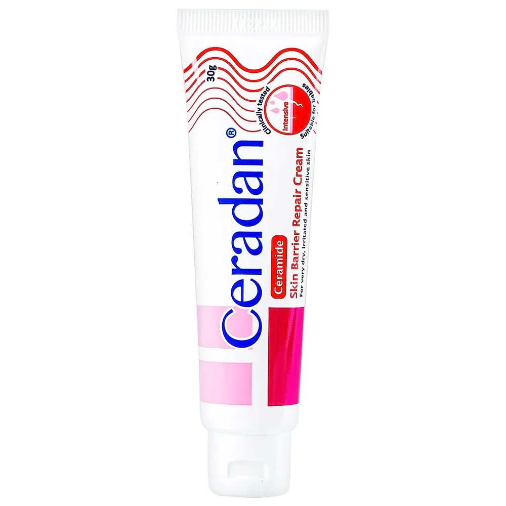 Hình ảnh Kem phục hồi da Ceradan Ceramide Skin Barrier Repair Cream dành cho da khô, kích ứng và nhạy cảm (30g)