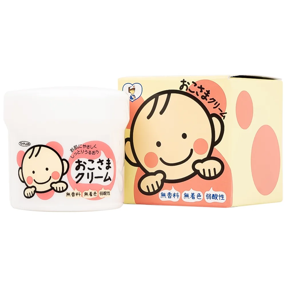 Hình ảnh Kem bôi dưỡng ẩm To-Plan Okosama Cream giúp dưỡng ẩm và làm mềm mịn da (110g)
