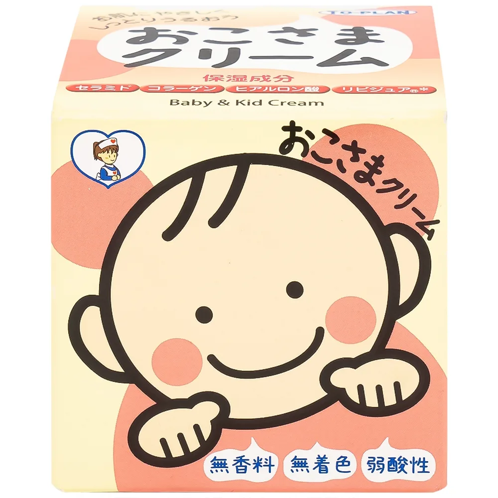 Hình ảnh Kem bôi dưỡng ẩm To-Plan Okosama Cream giúp dưỡng ẩm và làm mềm mịn da (110g)