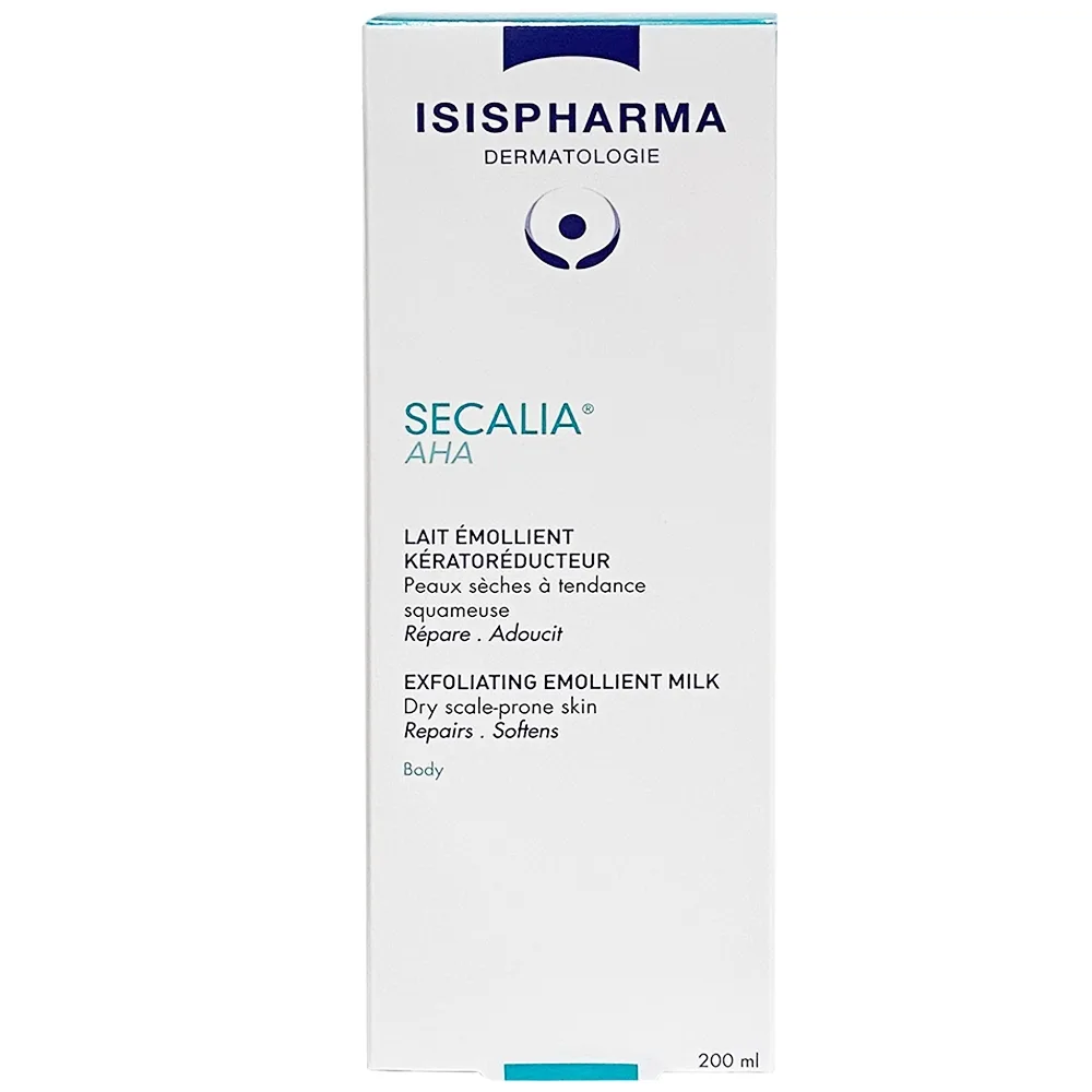 Hình ảnh Kem Secalia AHA IsisPharma dưỡng ẩm, làm mềm, giảm khô da, giảm kích ứng (200ml)